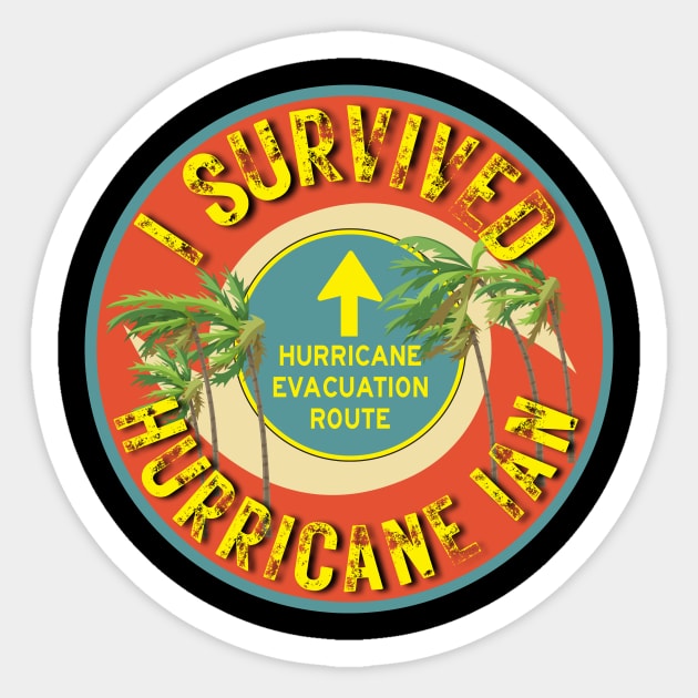 Hurricane Ian Sticker by Blumammal